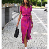 Sabrina™ | Robe élégante avec décolleté en V