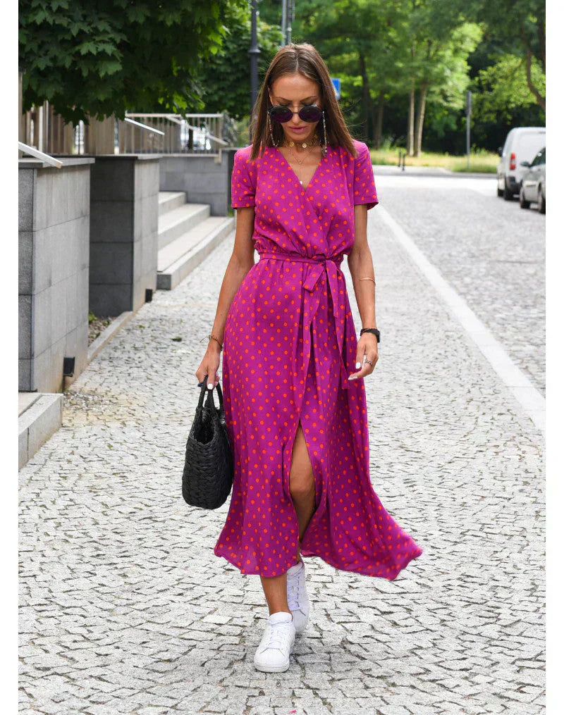Sabrina™ | Robe élégante avec décolleté en V