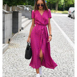Sabrina™ | Robe élégante avec décolleté en V