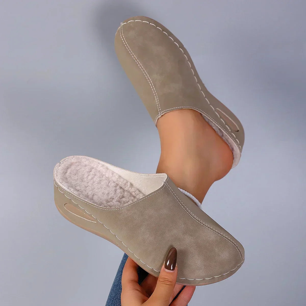 Mare - Chaussures de maison orthopédiques