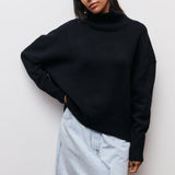 Katrielle - Pull Col Montant Confortable