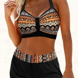 Janette - Bikini à taille haute en rib