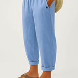 Cristina - Pantalons en Lin et Coton