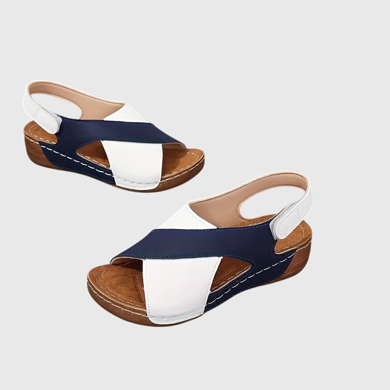 Sandales Croisées Beige Femme | Polyvalentes Été 2026