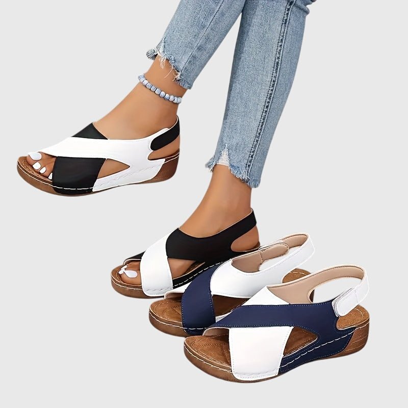Sandales Croisées Beige Femme | Polyvalentes Été 2026