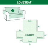Woodland Peace Quilted Sofa Cover NCU0DV8619