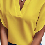 Stine | Blouse à Décolleté en V