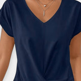 Stine | Blouse à col en V