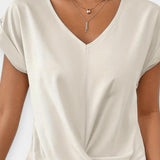 Stine | Blouse à col en V