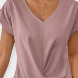 Stine | Blouse à col en V