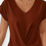 Stine | Blouse à col en V