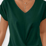 Stine | Blouse à col en V