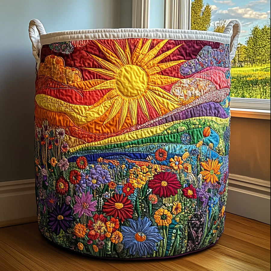 Panier à Linge Bonheur Ensoleillé