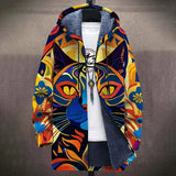 Nelia - Cardigan de Luxe Inspiré par l'Art