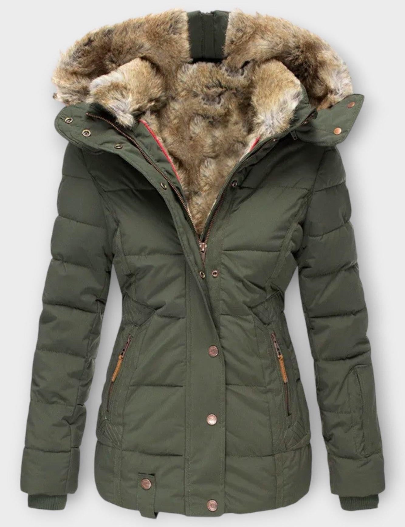Thilde™ | Manteau avec doublure en peluche douce