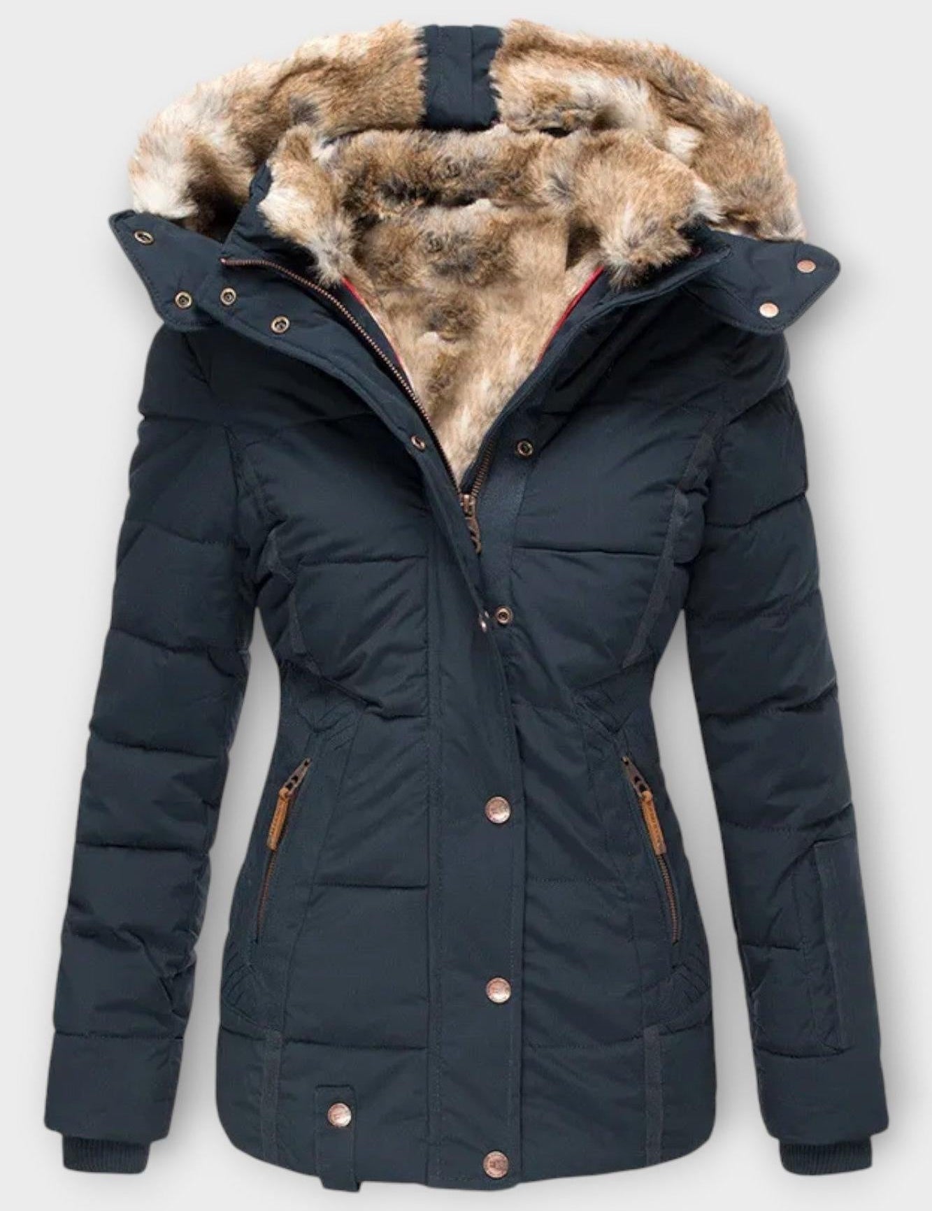 Thilde™ | Manteau avec doublure en peluche douce