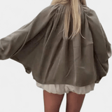 Thilde | Doudoune vert olive