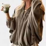 Thilde | Doudoune vert olive