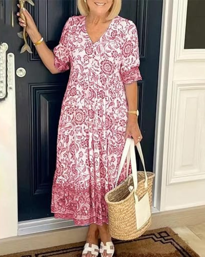 Ella™ | Robe d'été avec imprimé floral