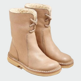 Valerie - Bottes en cuir imperméables avec doublure en laine