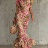 Racquella - Robe Maxi Vintage
