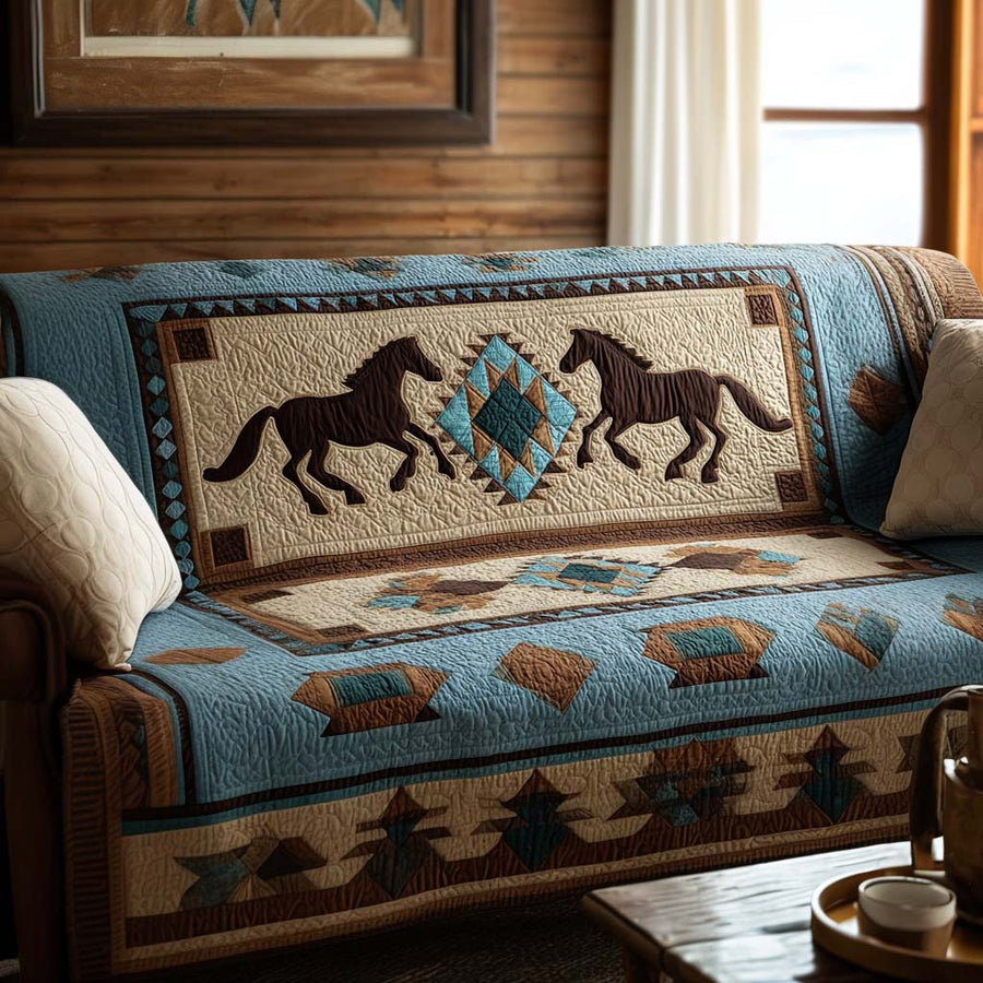 Wild Harmony Quilted Sofa Cover NCU0NT10654