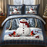 Christmas 3-Piece Quilted Bedding Set NCU0VT237