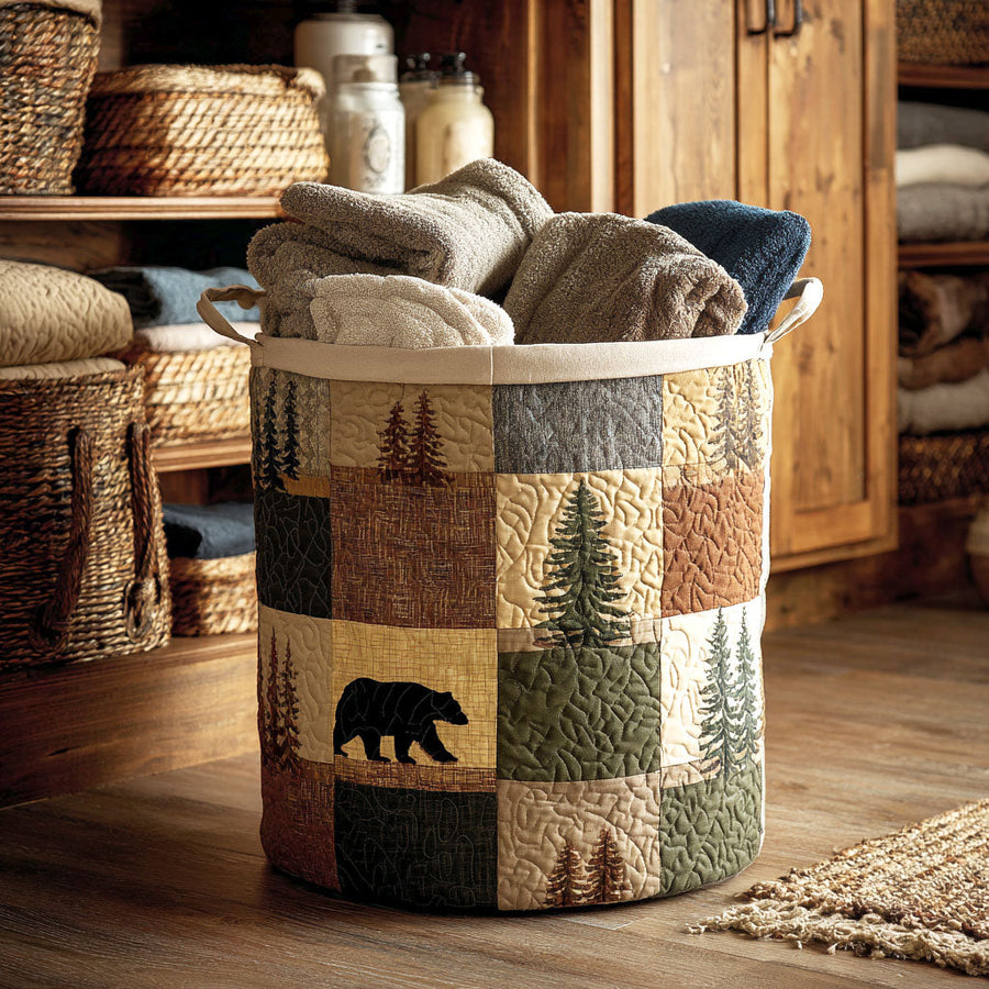 Panier à Linge Coin de Forêt