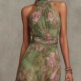 Marianne™ | Robe maxi à bretelles florales