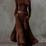 Leonora | Robe longue vintage