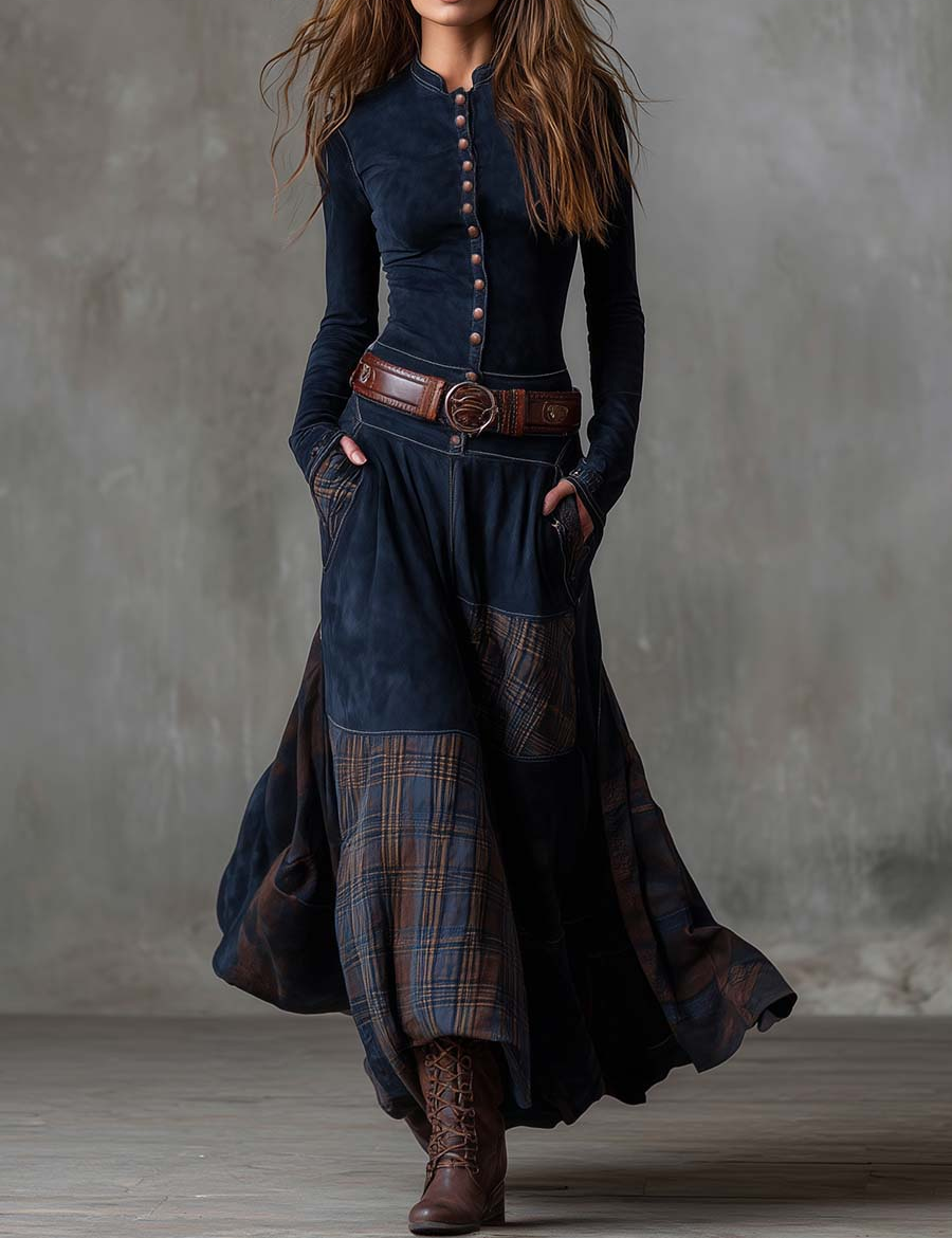Leonora | Robe longue vintage