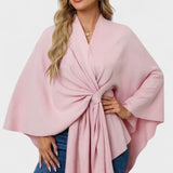 Yvette | Poncho Drapé Élégant