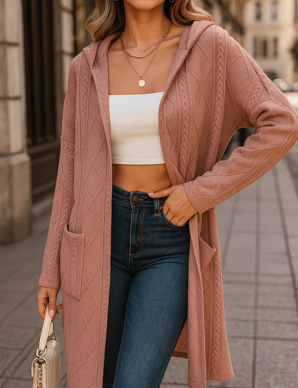 Zienna | Manteau en Maille