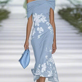 Frédérique | Robe Élégante avec Imprimé Floral