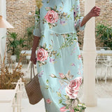 Lavinia™ | Robe d'été élégante avec imprimé floral