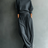 Ensemble en Tricot Pantalon Large