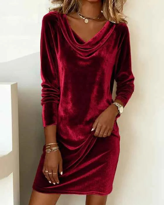 Frosina - Élégante Robe en Velours