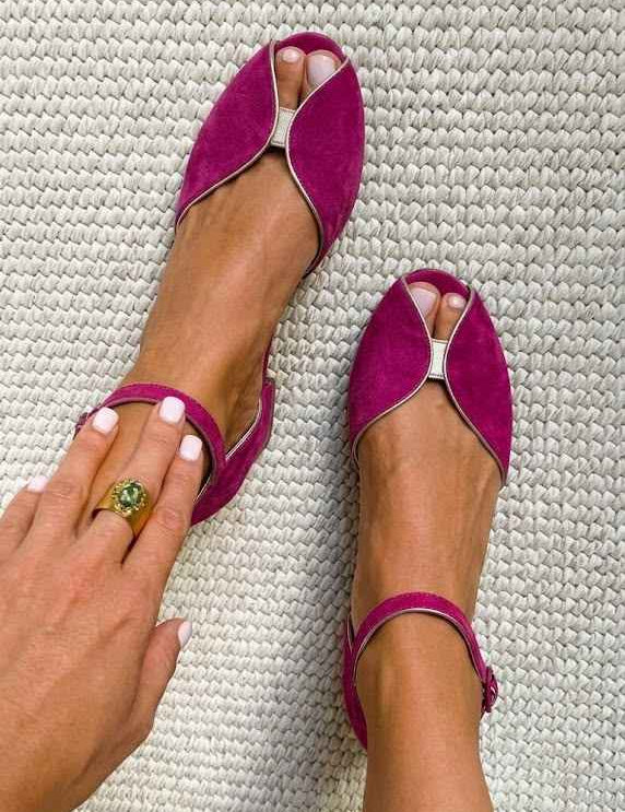 Olivia™ | Sandales Vert Sauge Élégantes