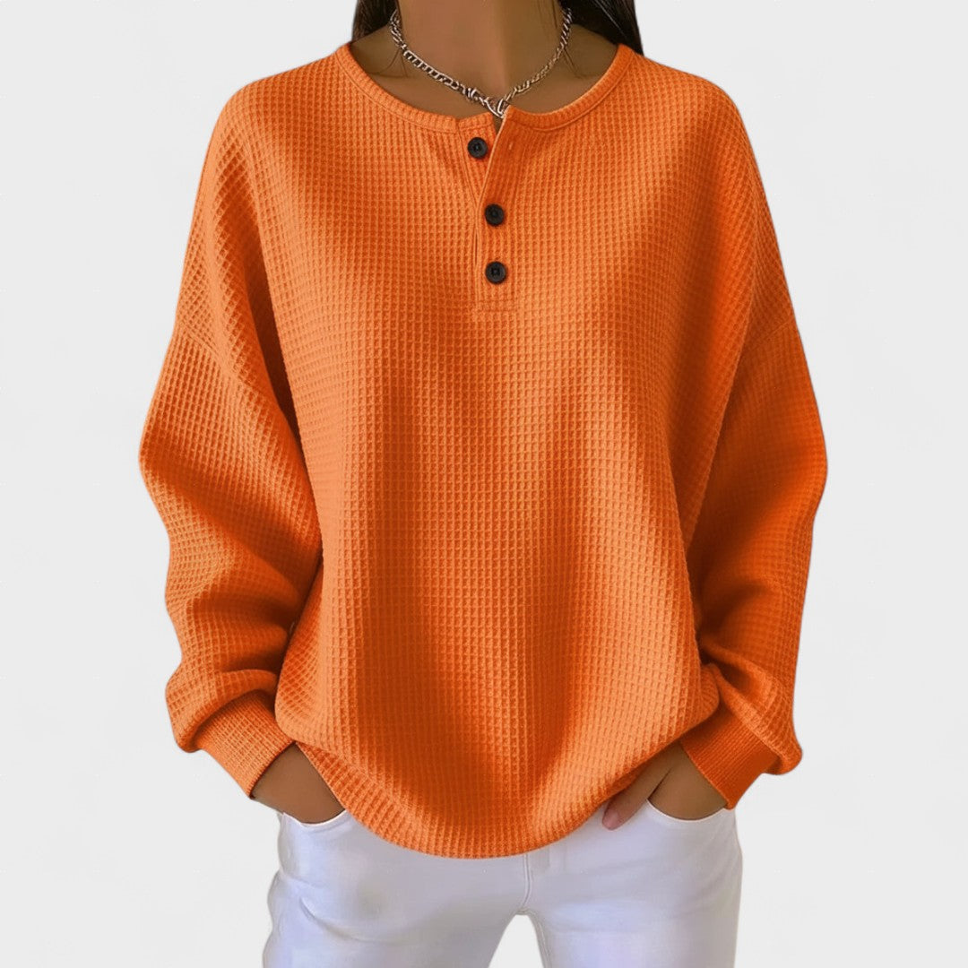 Piper | Pull en Maille Waffle Confortable