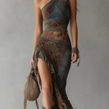 Truus | Robe Maxi Fleurie Vintage