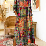 Eliana | Robe Midi Imprimée