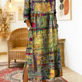 Eliana | Robe Midi Imprimée