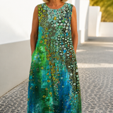 Zara™ | Robe Midi Imprimé Récif