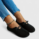 Susana | Ballerines en Daim