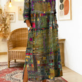 Eliana | Robe Midi Imprimée