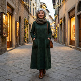 Antonia™ | Robe d'hiver douce avec poches