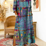 Eliana | Robe Midi Imprimée