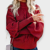 Tinsley | Pull en Maille Casual à Manches Longues