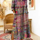 Eliana | Robe Midi Imprimée