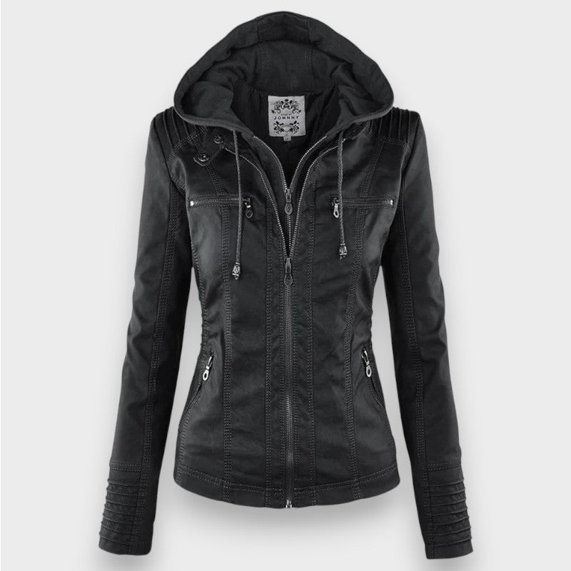 Leni | Veste en Cuir de Motard